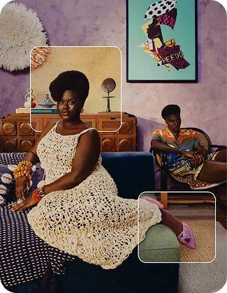 Стиль Afrohemian Decor — плетёные аксессуары и яркий декор